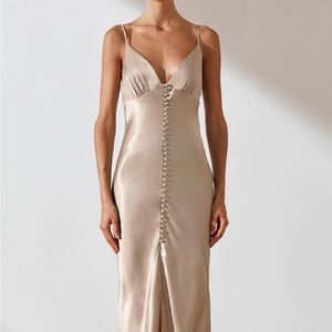 La Lune Bias Slip Dress